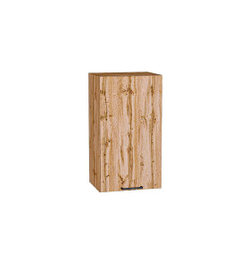 Шкаф верхний с 1-ой дверцей Флэт, цвет: Wotan Oak 2S