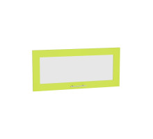 Комплект фасадов Валерия-М со стеклом для каркаса Ф-88 ВГ800, цвет: Лайм глянец