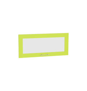 Комплект фасадов Валерия-М со стеклом для каркаса Ф-88 ВГ800, цвет: Лайм глянец