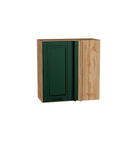 Шкаф верхний прямой угловой Дублин, цвет: Special Green
