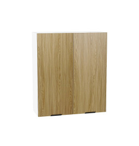 Шкаф верхний с 2-мя дверцами Евро Лайн, цвет: Дуб песочный