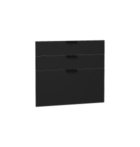 Комплект фасадов Евро для каркаса Ф-53 Н803, цвет: Антрацит