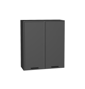 Шкаф верхний с 2-мя дверцами Фрейм, цвет: Stormy Silk