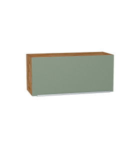 Шкаф верхний горизонтальный Фьюжн, цвет: Silky Mint