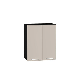 Шкаф верхний с 2-мя дверцами Квадро, цвет: Кашемир