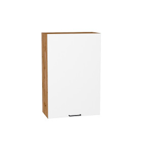 Шкаф верхний с 1-ой дверцей Флэт, цвет: White In 2S