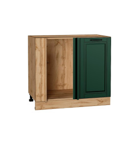 Шкаф нижний угловой Дублин, цвет: Special Green