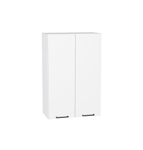Шкаф верхний с 2-мя дверцами Флэт, цвет: White In 2S