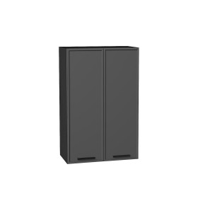 Шкаф верхний с 2-мя дверцами Фрейм, цвет: Stormy Silk