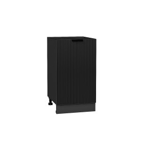 Шкаф нижний с 1-ой дверцей Евро Лайн, цвет: Антрацит