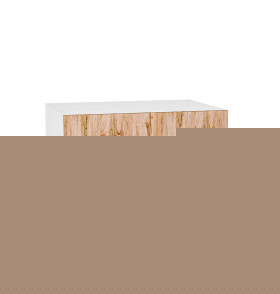 Шкаф верхний горизонтальный глубокий Флэт, цвет: Wotan Oak 2S