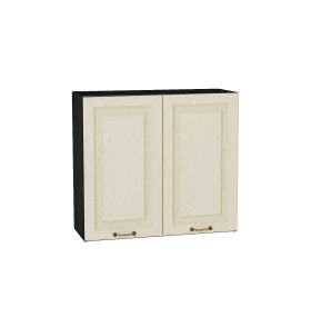 Шкаф верхний с 2-мя дверцами Ницца, цвет: Дуб крем