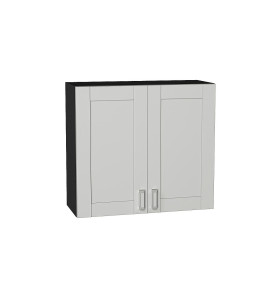 Шкаф верхний с 2-мя дверцами Лофт, цвет: Grey Silk