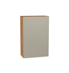 Шкаф верхний с 1-ой дверцей Фьюжн, цвет: Silky Grey