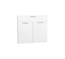 Комплект фасадов Валерия-М для каркаса Ф-51М Н801М, цвет: Белый металлик