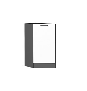 Шкаф нижний торцевой Флэт, цвет: White In 2S