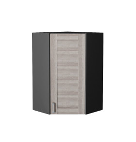 Шкаф верхний угловой Лофт, цвет: Cappuccino Veralinga