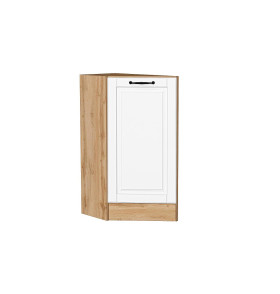 Шкаф нижний торцевой Дублин, цвет: Special White