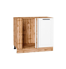 Шкаф нижний угловой Глетчер, цвет: Айленд Силк