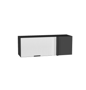 Шкаф верхний прямой угловой горизонтальный Евро Лайн, цвет: Белый