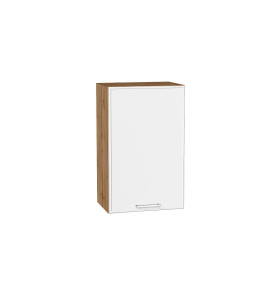 Шкаф верхний с 1-ой дверцей Квадро, цвет: Белый