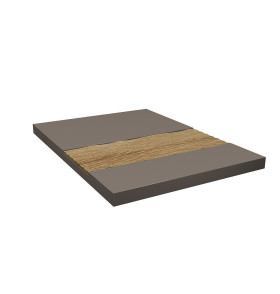 Образец D ФР для тумбы с материалами отделок (универс.), цвет: Смоки Софт/Ель Карпатская