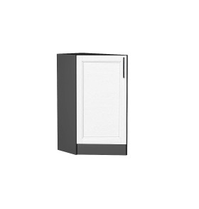 Шкаф нижний торцевой Сканди, цвет: White Silkwood