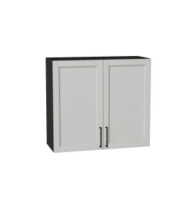 Шкаф верхний с 2-мя дверцами Сканди, цвет: Grey Silkwood