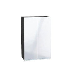 Шкаф верхний с 2-мя дверцами Фьюжн, цвет: Angel