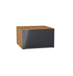 Шкаф верхний горизонтальный глубокий Фьюжн, цвет: Anthracite