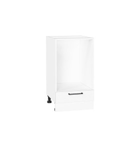 Шкаф нижний под духовку Сканди, цвет: White Silkwood