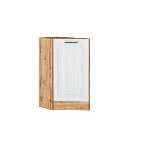 Шкаф нижний торцевой Прага, цвет: Белое дерево