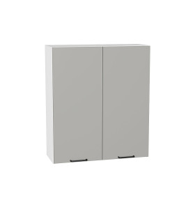 Шкаф верхний с 2-мя дверцами Флэт, цвет: Light Grey In 2S