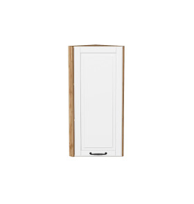 Шкаф верхний торцевой Дублин, цвет: Special White