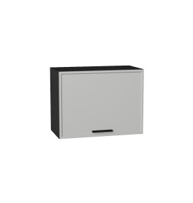 Шкаф верхний горизонтальный Фрейм, цвет: Grey Silk