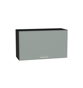 Шкаф верхний горизонтальный Квадро, цвет: Аквамарин