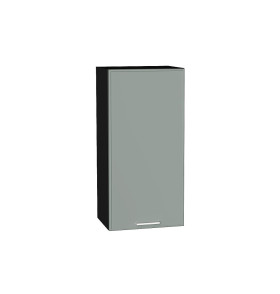 Шкаф верхний с 1-ой дверцей Квадро, цвет: Аквамарин