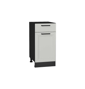 Шкаф нижний с 1-ой дверцей и ящиком Нео, цвет: Grey Silk