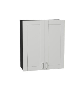 Шкаф верхний с 2-мя дверцами Лофт, цвет: Grey Silk