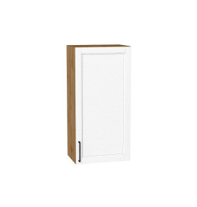 Шкаф верхний с 1-ой дверцей Сканди, цвет: White Silkwood