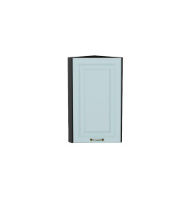 Шкаф верхний торцевой Ницца, цвет: Голубой