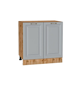 Шкаф нижний с 2-мя дверцами Ницца, цвет: Графит