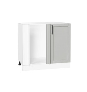 Шкаф нижний угловой Сканди, цвет: Grey Silkwood