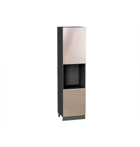 Шкаф пенал с 2-мя дверцами под технику Фьюжн, цвет: Gallant