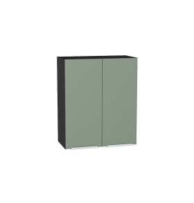 Шкаф верхний с 2-мя дверцами Фьюжн, цвет: Silky Mint