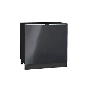 Шкаф нижний с 2-мя дверцами Фьюжн, цвет: Anthracite