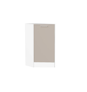 Шкаф нижний торцевой Квадро, цвет: Кашемир