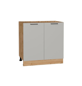 Шкаф нижний с 2-мя дверцами Флэт, цвет: Light Grey In 2S