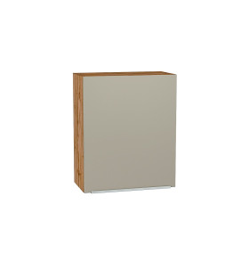 Шкаф верхний с 1-ой дверцей Фьюжн, цвет: Silky Grey