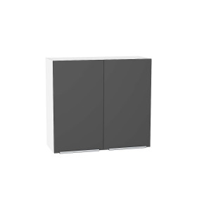 Шкаф верхний с 2-мя дверцами Фьюжн, цвет: Stormy Silk